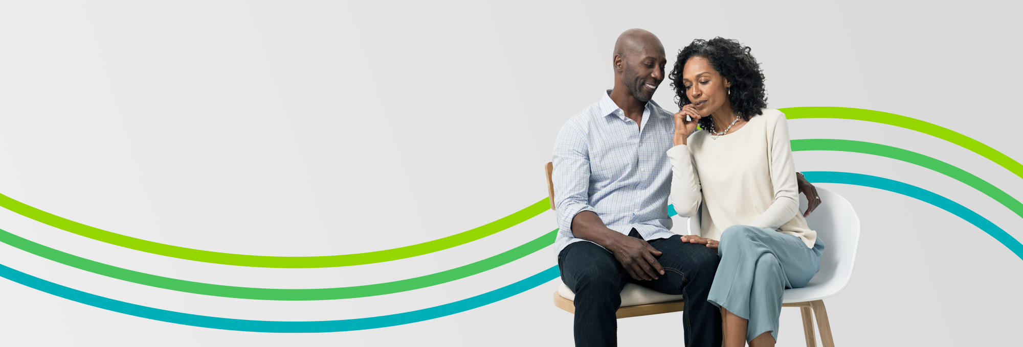 Loving couple featured in an article about the role of life insurance in retirement plan